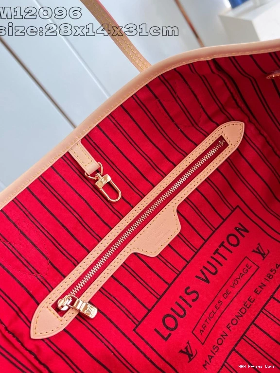 AAA Replica Ru Vuitton Neverfull Out Inside Bandoulière Louis MM-31*28*14cm 0709